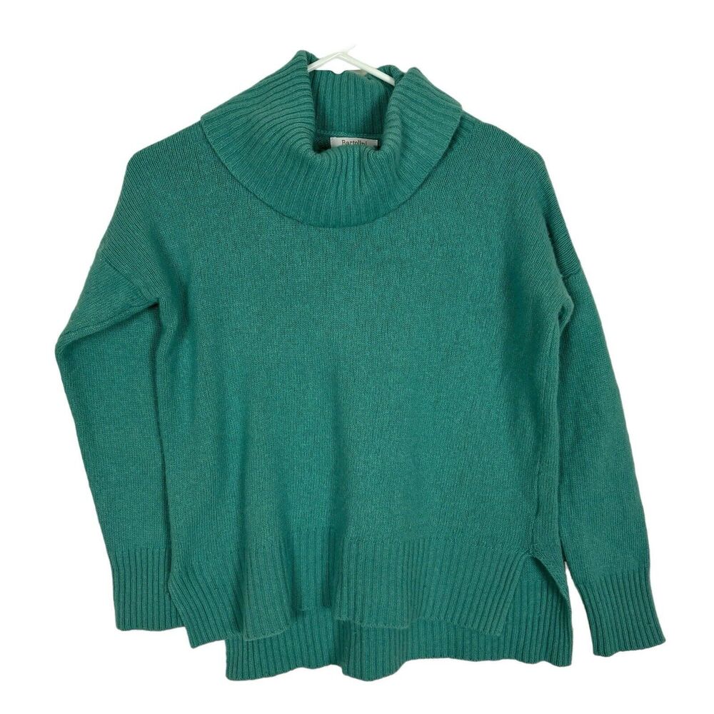 Bartolini Made in Italy Wool Cashmere Blend Turtleneck Sweater Women's Small